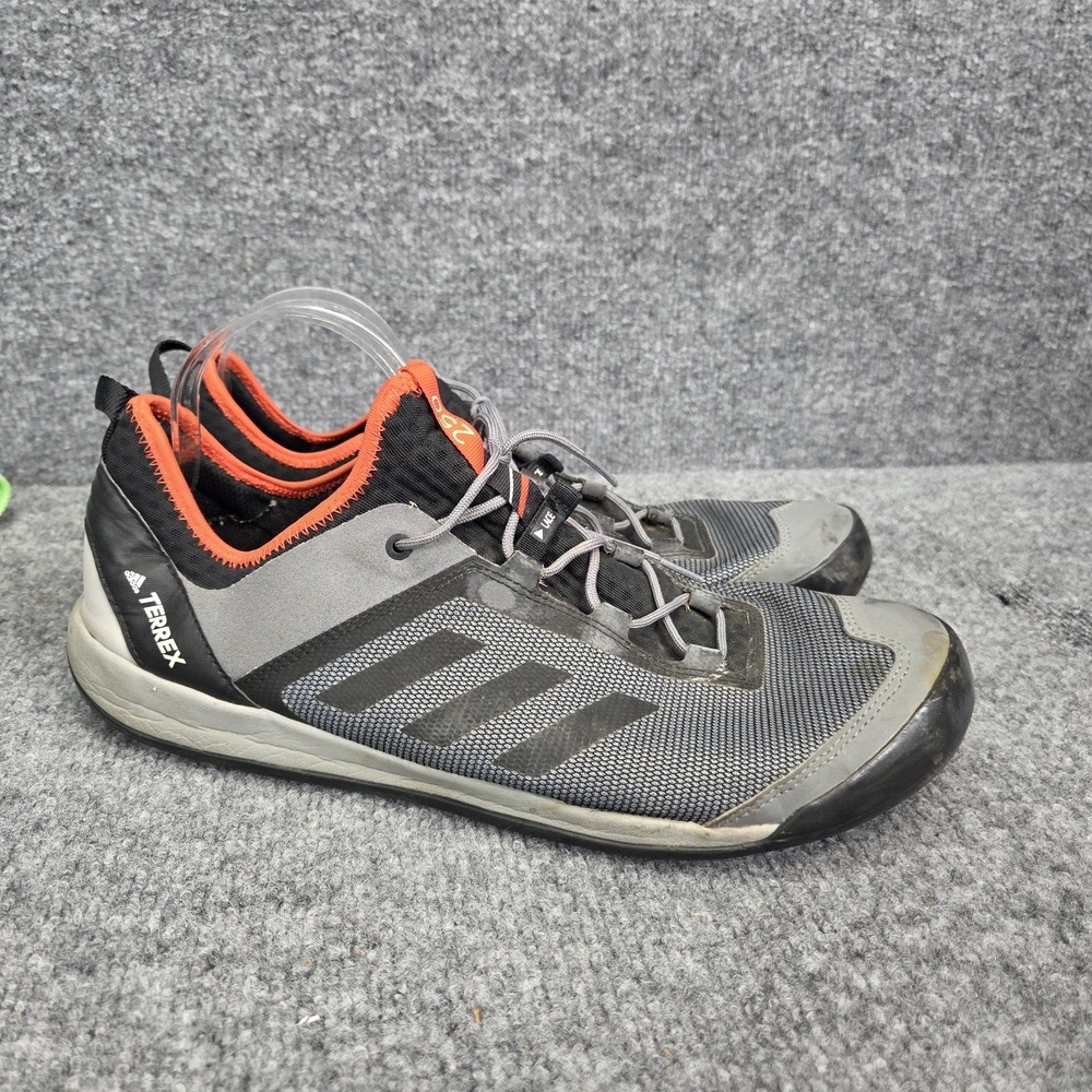 Adidas TERREX Swift Solo Approach‎ Hiking Shoes Men's Size 12 Black Grey